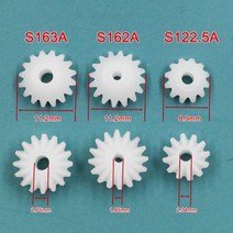 베벨기어 베벨기어박스 S162A S163A S122.5A 베벨 피니언 11.2mm/ 9mm 직경 16T / 12 Teeth 원추형 기어 10 개/몫, S162A x10PCS