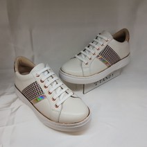 탠디 여성 신상품 4cm 베이지 베이지하운드체크 스니커즈 WCX21M202BEIGE