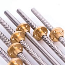 3D프린터 CNC 3D 프린터 리드 나사 8mm 1mm THSL3008D 사다리꼴 Length1001000mm, 200mm+Pitch 2mm Lead 2mm
