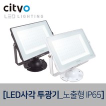 씨티오 LED노출사각투광기 LED조명, 투광기파이프I형_흑색90cm