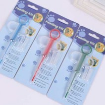 반려견 반려묘 강아지 고양이 개 동물 약물 알약 투약기 물약 주사기 투여기, 단품