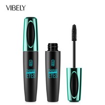 fizz 투명마스카라 QIC 4D 실크 섬유 속눈썹 마스카라 방수 연장 두꺼운 VIBELY 메이크업 2 in 1, 한개옵션1, 03 VIBELY1012