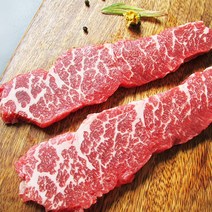 도감푸드 구이용 살치살 300g 미국산 냉장 블랙앵거스 CAB등급