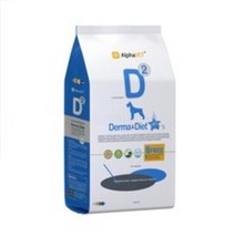 알파벳 강아지 사료 D2 더마 다이어트, 연어, 2kg, 1개