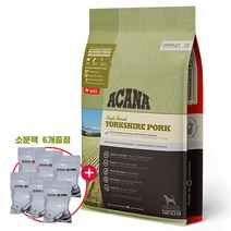 아카나 DOG 요크셔 포크 6kg 애견사료, 1개