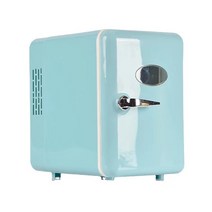 김치냉장고 미니 4L 화장품 마스크 음료 기숙사 쿨러 워머 뷰티 자동차 홈 12/220V, 미국, 01 4L blue, 01 4L blue_01 CN