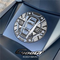 Kodaskin-3D 프린팅 가스 캡 탱크 패드 스티커 BMW C400GT c 400 gt 용 데칼 오토바이 가스 오일 보호 액세서리