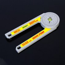 각도자 측정 높이 제 게이지 도구 미터 톱 각도기 녹슬지 않는 눈금자, 한개옵션0