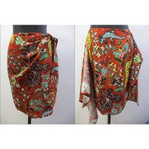 anain manoukian일본수입 패션나염 레이욘랩미니스커트26 일본산 린넨 레이욘소재