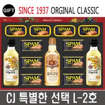 CJ제일제당 특별한선택 L-2호 스팸선물세트 + 선물용가방 포함, 1개
