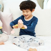 [오가닉맘(ORGANICMOM)] 코니블루긴소아동내의(MHSL9K03)