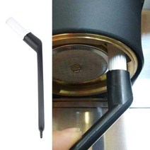 커피 머신 호환 부품 브러쉬 에스프레소 그라인더 나일론 청소 브러시 ​​내구성 팔꿈치 롱 핸들 메이커 클리너 도구 액세서리