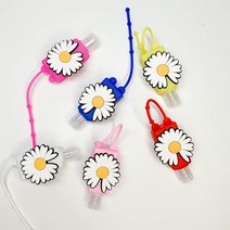 [맙소사잡화점] 휴대용 손소독제 용기 데이지 랜덤 /케이스/소독젤