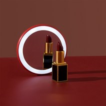 트립인 접이식 휴대용 양면 LED 조명 확대경 화장 미니 손거울, 1개, 1.LED심플미니/퍼플