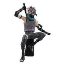 차량용피규어 18CM 기본 애니메이션 나루토 카카시 액션 피겨 모델 완구 만화 PVC 동상 컬렉션 인형 자동차, [03] WITH BASE