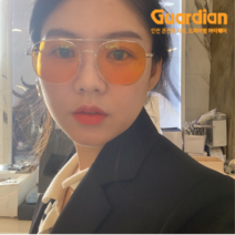 안경원 직접 판매 야간운전 밤운전 눈부심 블루라이트 차단 가디안 선글라스 안경, 실버, Y2
