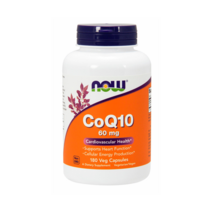 나우푸드 CoQ10 60mg 베지 캡슐 글루텐 프리 비건, 180개입, 1개