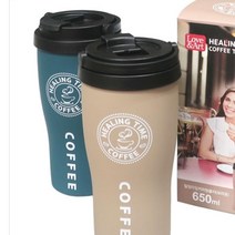 커피 보온병 아기 분유 신생아 온도유지 보냉병 텀블러 보틀 물통 650ml, 그린