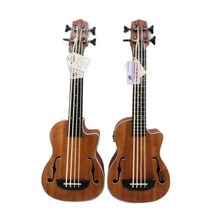 프렛 또는 프렛 리스 우쿨렐레베이스 기타 30 인치 올 마호가니 바디 u베이스 EQ 포함 UBass, 30 Inches, Fretted Ubass