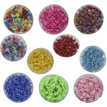 작은 리본 선물 포장 천사 스트랩재료 핀 끈 만들기, 땡땡이 혼합