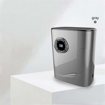 가정용 욕실 제습기 청정 공업용 재습기 음이온 공기 기 1200ML 대형 물 탱크 음소거, 라이트 그레이, 영국 플러그