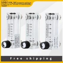 유량계 플로우메타 디지털유량계 유량게이지 LZM-6T 아크릴 패널 유량계 10-100 미리리터분 20-200 30-300, 09 Gas 1-10L min
