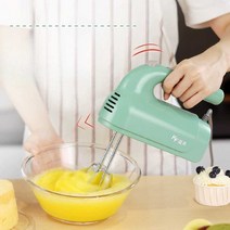 자동거품기 제빵 우유 휘핑크림 거품기 휘퍼, 블루