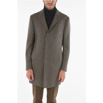Corneliani CC COLLECTION TATTERSALL CHECKERED 코트 위드 아이코닉 BEETLE B 881Z17 1862311 033