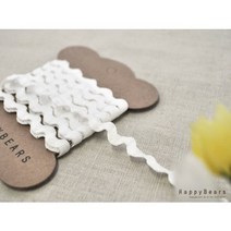 골뱅이 웨이브 고무줄5mm/2마/소매 어깨단 네크라인, 고무줄5mm/2마