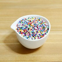 [렛츠베이킹] 스프링클 레인보우구슬 10g, 1개