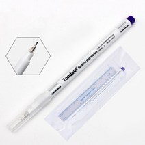 타투 눈섭문신 반영구 문신기계 눈썹 타투바늘 펜 잉크 기계 도구 색소컵 홀더 트레이 분리측정 눈금자가있는 세트 외과 피부 마커 액세서리 진짜같은 티안나는 자연스러운, a05