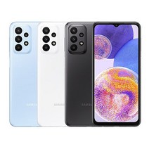삼성전자 삼성전자 갤럭시A23 128GB 자급제 물리듀얼유심 관부가세포함, 128GB(4램), 블랙