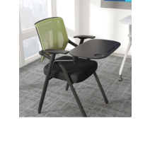 강의실 의자 책상 1인용 필기 사무실 대학교 교육장, 그린