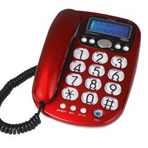 삼우 듀크 빅버튼 효도 전화기 SG-260 발신자표시 유선전화기 백라이트 집 회사 사무실, 상세페이지 참조