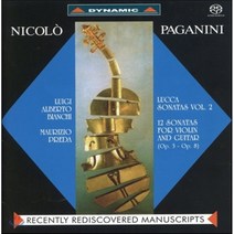 [CD] Luigi Alberto Bianchi / Maurizio Preda 파가니니: 바이올린과 기타를 위한 루카 소나타 2집 (Paganini: Luc...