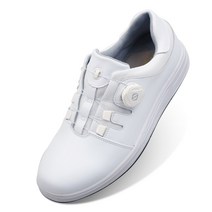 출퇴근 겸용 천연소가죽 보아 스파이크리스 골프화 AA037