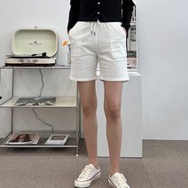 (세일) 스판 린넨 4부 반팬츠 B 1209