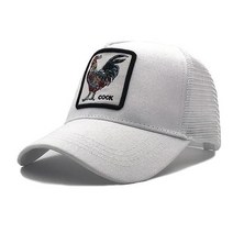 흑표범 망모 검은색 트럭 운전사 아빠 모자(8)