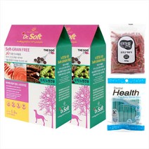 더독 닥터소프트 말랑한 소프트 사료 + 사은품, (1+1)오리 노령견 그레인프리 1.2kg + 아침애