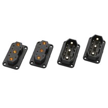 가솔린 터보젯 모델 항공기 3 6 암수 플러그 VTOL 서보 퀵 릴리스 커넥터 RC 드론 브러시리스 모터용 2 쌍