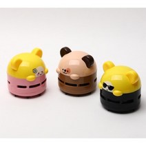 포포팬시 지우개 가루 지우개 똥 청소기 책상 청소기 USB 청소기, 브라운