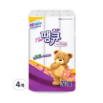 땡큐 3겹 천연펄프 화장지 14m 30개입 4개 one option