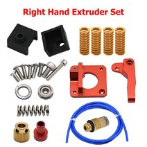 테프론호스 우레탄 테브론튜브 TeflonTube 화이트 블루 블랙 PTFE 튜브 키트 3D 프린터 커터 공압 피팅 스, 17 Right Hand Set