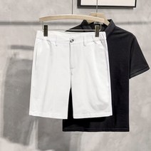 여름 한국 스타일 반바지 남성 얇은 5 점 바지 스트레이트 캐주얼 반바지