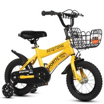 접이식어린이자전거 아동 자전거 어린이 산악용 보조바퀴 4발 18인치 세발 미니바이크 네발자전거 키즈 12인치, 20인치, U