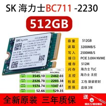 SK 하이닉스 bc711 256g 512g 2230 SSD 델 마이크로소프트 surfacepro7+pro8, SN740 2TB 2230 SSD 시스템 없음