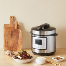 멀티쿠커 전기냄비 다용도 스마트쿠커 찜기 밥솥 멀티압력쿠커 국 찜 죽 요거트 볶음 가정용 캠핑용, 6L 멀티쿠커 LZMPC-06W