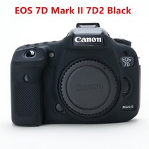소프트 실리콘 아머 카메라 가방 케이스 커버 캐논 EOS 5D 마크 II III IV 5D2 5D3 5D4 6D 마크 II 6D2 7D, 26 7DMark II 7D2 Black