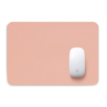 비텐 가죽 다용도 마우스패드 소형 깔판 매트, 핑크