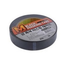 연우 엠 흑색 마스킹 테이프 25mm, 3개